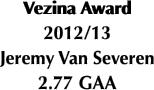 Vezina Award
